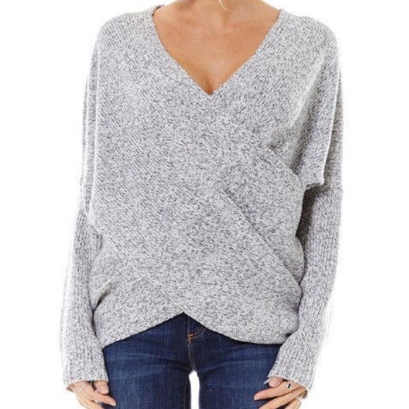 Sweaters - Chunky Wrap Sweater